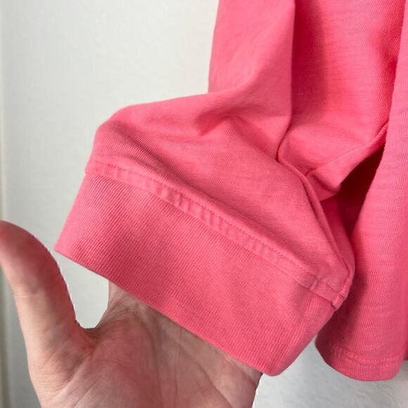 Nation LTD Evereve 2024 Alix Oversized Henley Top in Babydoll Size Small - Picture 5 of 9